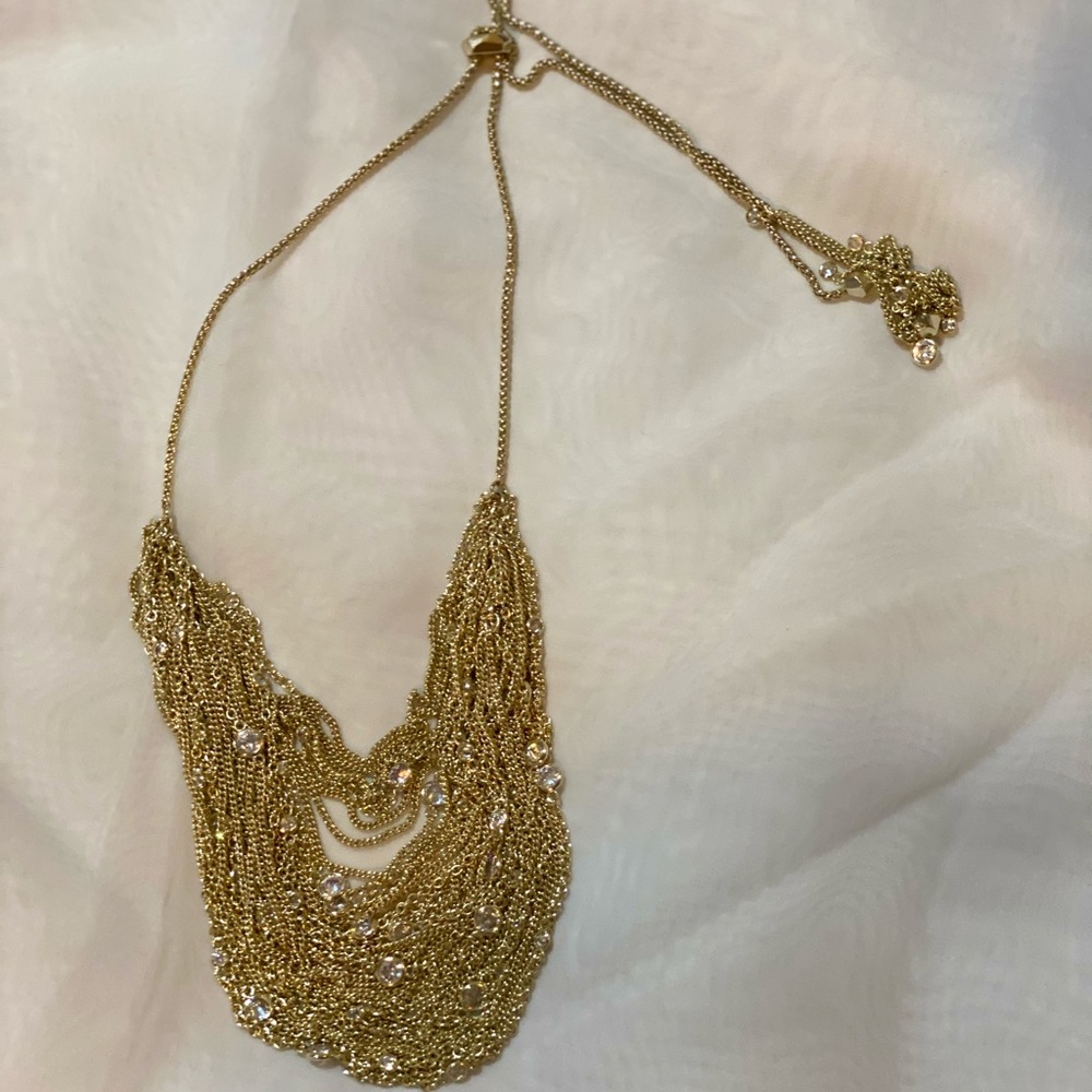 Gold Statement Necklace! - image 4